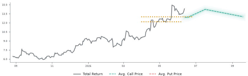 Options-Based Forecast LION Option Ideas - Lionsgate Studios Holding