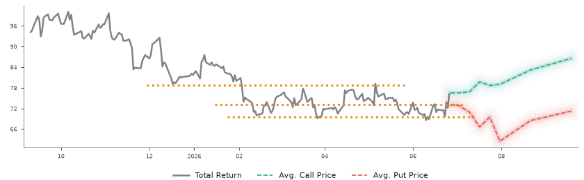 Options-Based Forecast UBER Option Ideas - Uber Technologies